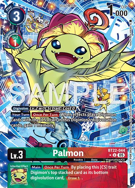 Palmon [BT22-044] (Box Topper) [Cyber Eden] | Cracking-Singles
