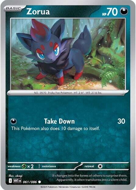 Zorua (061/086) [Scarlet & Violet: White Flare] | Cracking-Singles