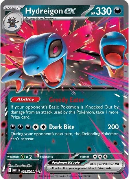 Hydreigon ex (067/086) [Scarlet & Violet: White Flare] | Cracking-Singles