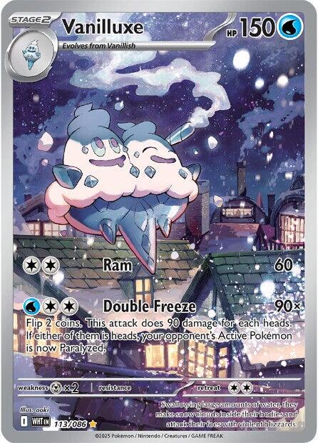 Vanilluxe (113/086) [Scarlet & Violet: White Flare] | Cracking-Singles
