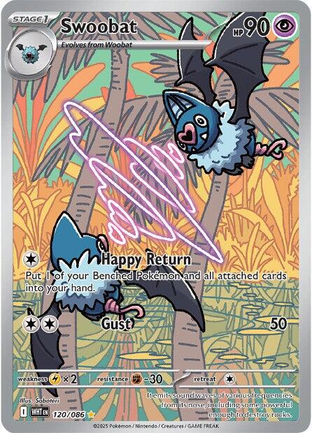 Swoobat (120/086) [Scarlet & Violet: White Flare] | Cracking-Singles