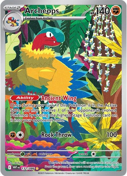Archeops (132/086) [Scarlet & Violet: White Flare] | Cracking-Singles