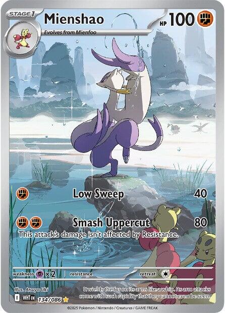 Mienshao (134/086) [Scarlet & Violet: White Flare] | Cracking-Singles