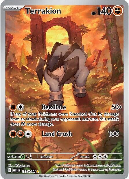 Terrakion (135/086) [Scarlet & Violet: White Flare] | Cracking-Singles