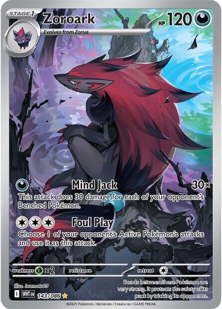 Zoroark (143/086) [Scarlet & Violet: White Flare] | Cracking-Singles