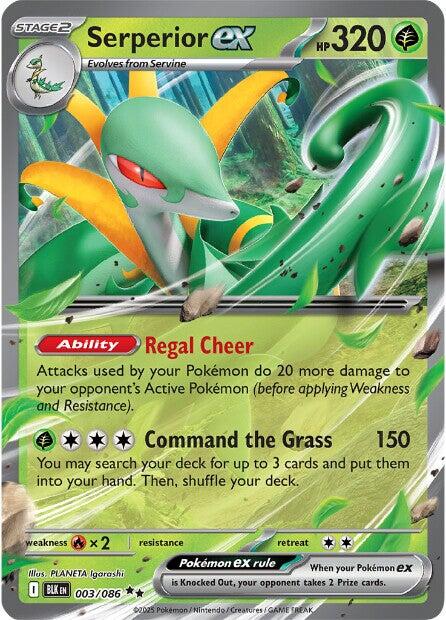 Serperior ex (003/086) [Scarlet & Violet: Black Bolt] | Cracking-Singles