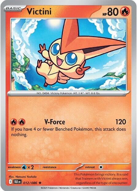 Victini (012/086) [Scarlet & Violet: Black Bolt] | Cracking-Singles