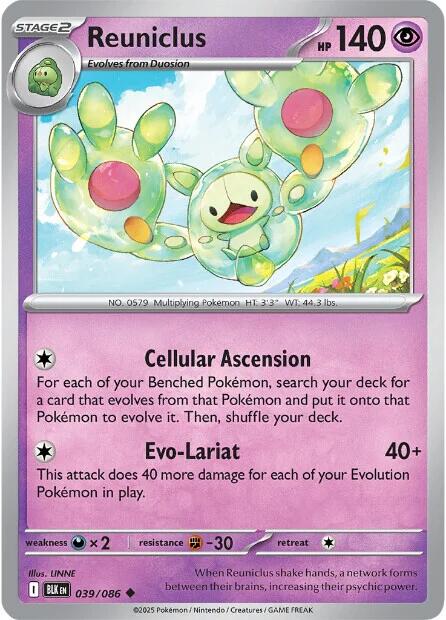 Reuniclus (039/086) [Scarlet & Violet: Black Bolt] | Cracking-Singles