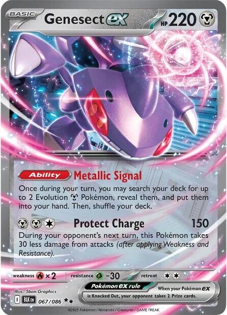 Genesect ex (067/086) [Scarlet & Violet: Black Bolt] | Cracking-Singles