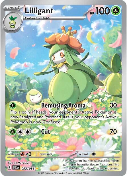 Lilligant (092/086) [Scarlet & Violet: Black Bolt] | Cracking-Singles