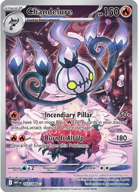 Chandelure (103/086) [Scarlet & Violet: White Flare] | Cracking-Singles