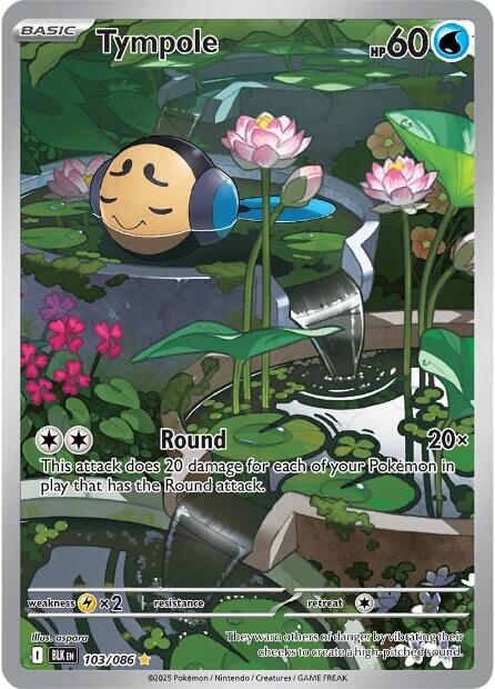 Tympole (103/086) [Scarlet & Violet: Black Bolt] | Cracking-Singles