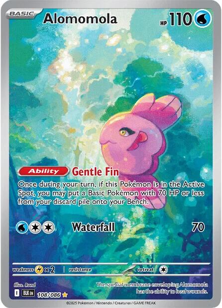Alomomola (108/086) [Scarlet & Violet: Black Bolt] | Cracking-Singles