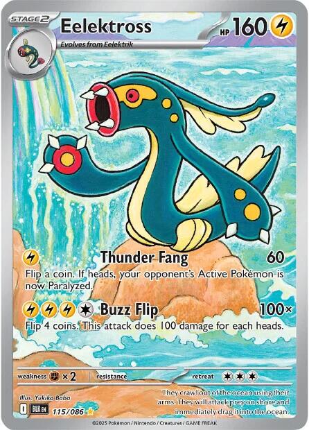 Eelektross (115/086) [Scarlet & Violet: Black Bolt] | Cracking-Singles