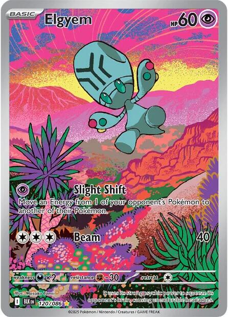 Elgyem (120/086) [Scarlet & Violet: Black Bolt] | Cracking-Singles