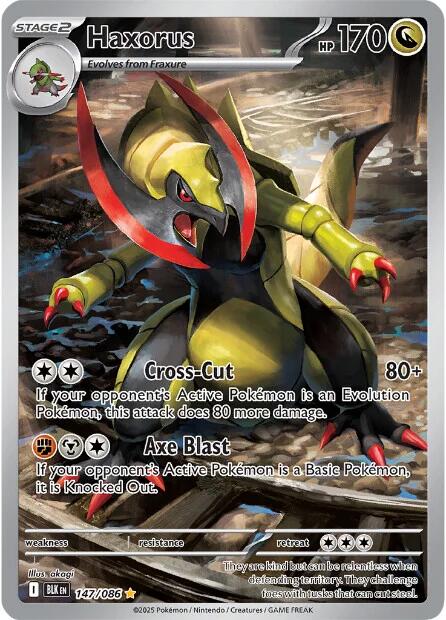 Haxorus (147/086) [Scarlet & Violet: Black Bolt] | Cracking-Singles