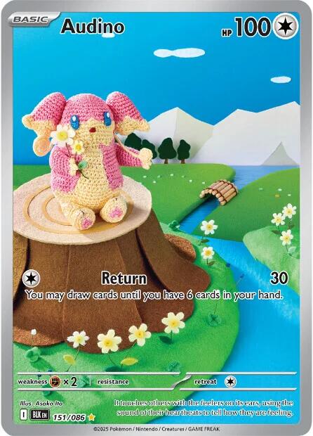 Audino (151/086) [Scarlet & Violet: Black Bolt] | Cracking-Singles