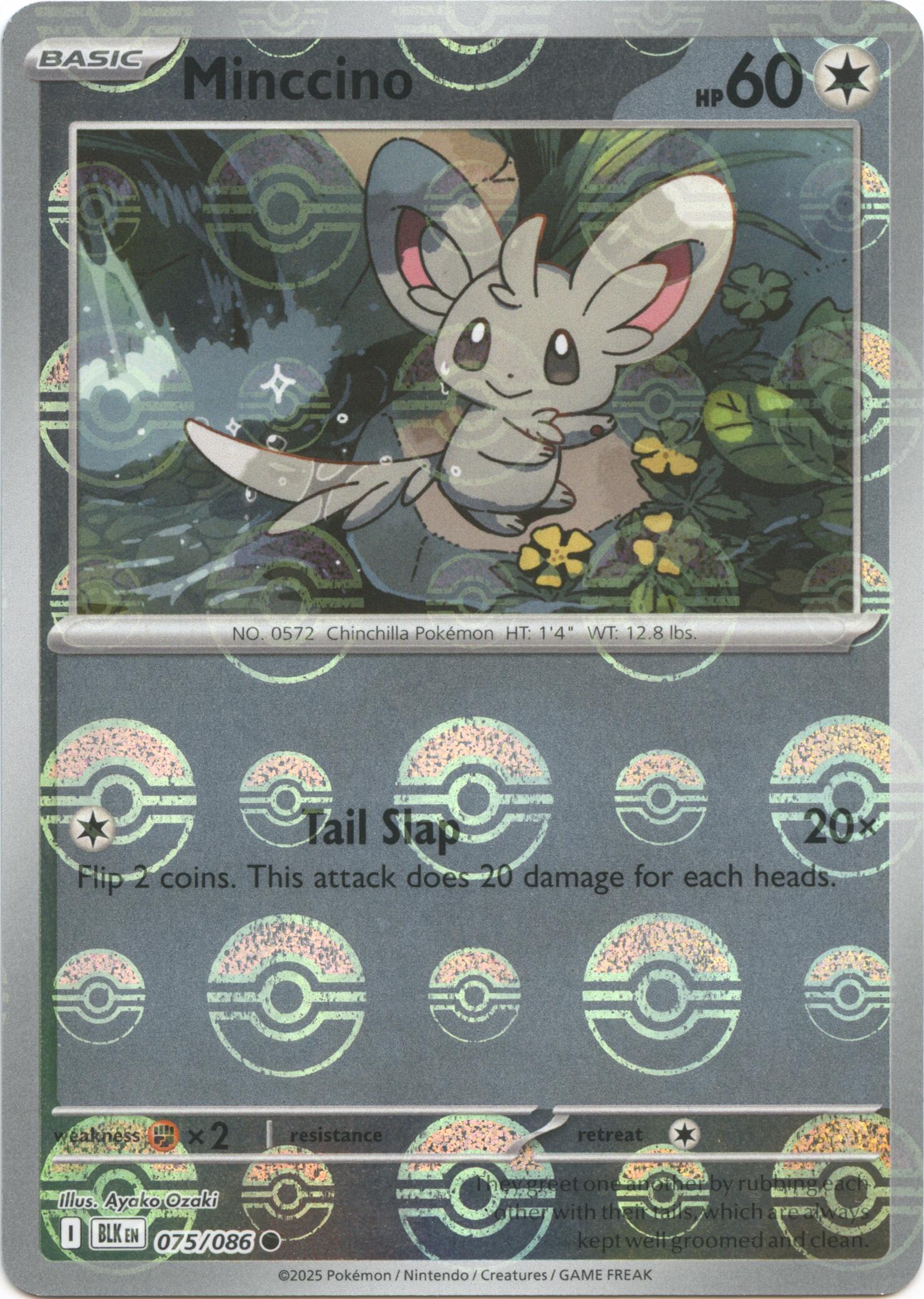 Cinccino (076/086) (Poke Ball Pattern) [Scarlet & Violet: Black Bolt] | Cracking-Singles