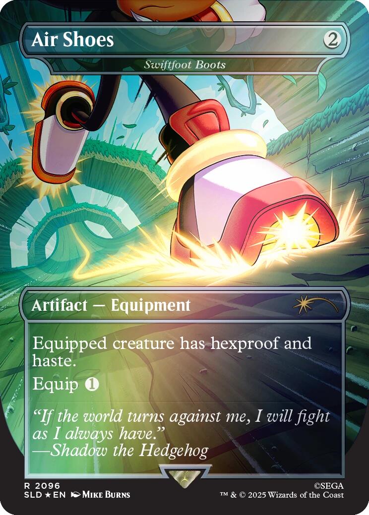 Air Shoes - Swiftfoot Boots (Rainbow Foil) [Secret Lair Drop Series] | Cracking-Singles