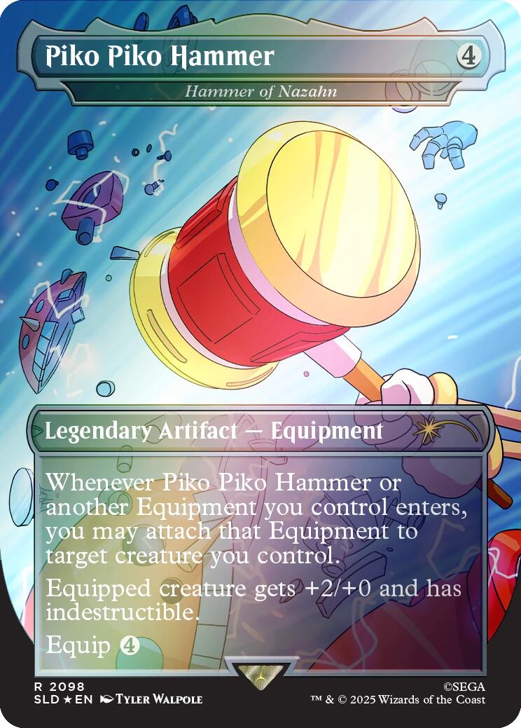 Piko Piko Hammer - Hammer of Nazahn (Rainbow Foil) [Secret Lair Drop Series] | Cracking-Singles