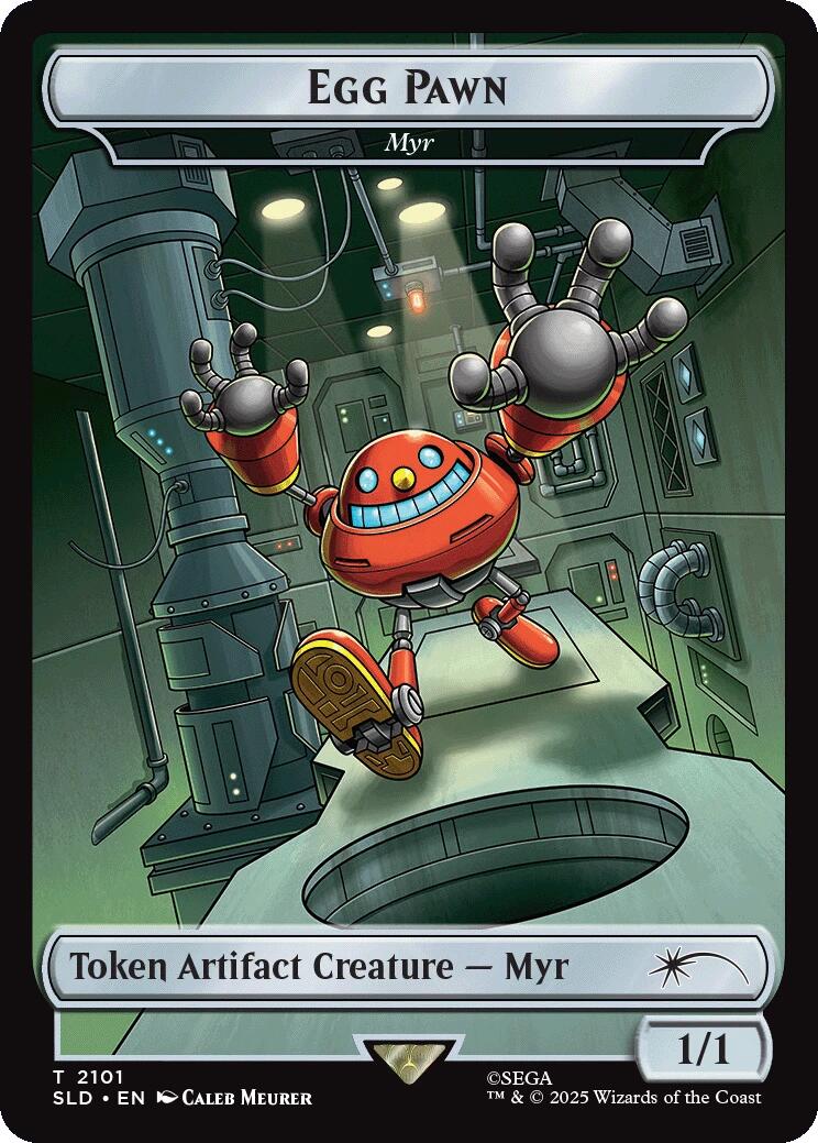 Egg Pawn - Myr Token [Secret Lair Drop Series] | Cracking-Singles