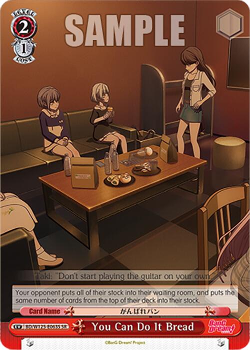 You Can Do It Bread (BD/W125-E063S SR) [MyGO!!!!! x Ave Mujica] | Cracking-Singles
