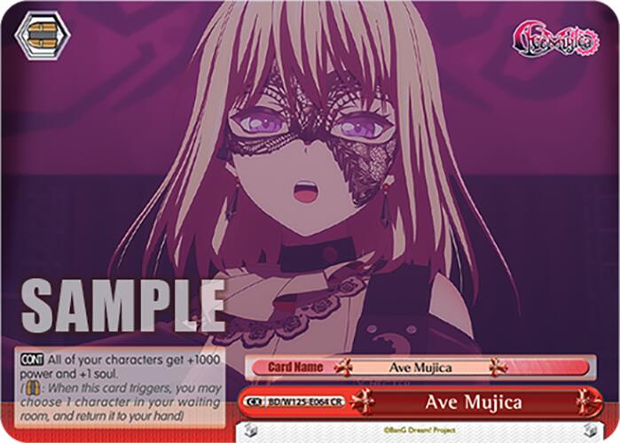 Ave Mujica (BD/W125-E064 CR) [MyGO!!!!! x Ave Mujica] | Cracking-Singles