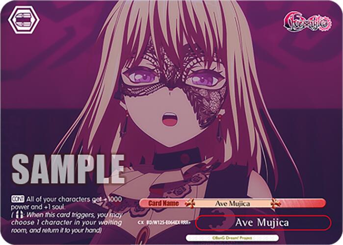 Ave Mujica (BD/W125-E064EX RRR+) [MyGO!!!!! x Ave Mujica] | Cracking-Singles