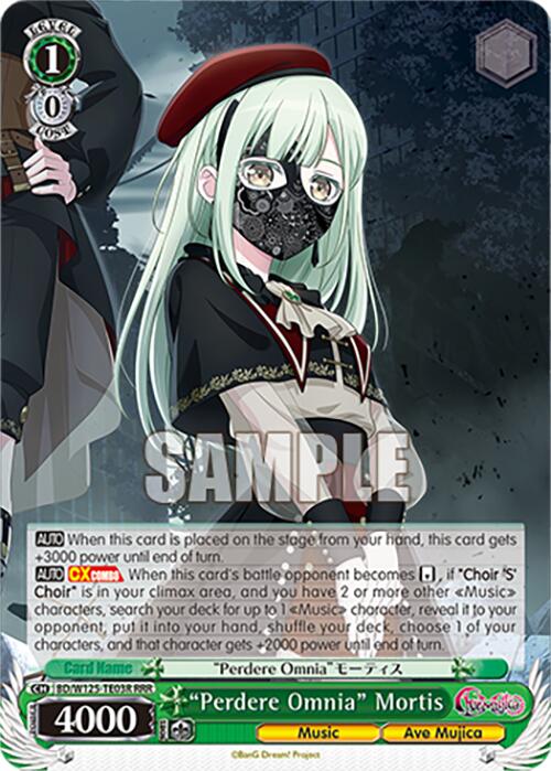 Perdere Omnia Mortis (RRR) (BD/W125-TE03R) [MyGO!!!!! x Ave Mujica] | Cracking-Singles