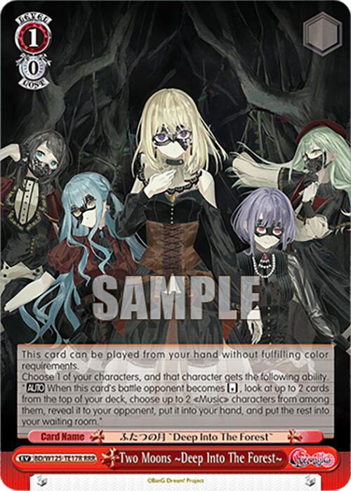 Two Moons ~Deep Into The Forest~ (RRR) (BD/W125-TE17R) [MyGO!!!!! x Ave Mujica] | Cracking-Singles