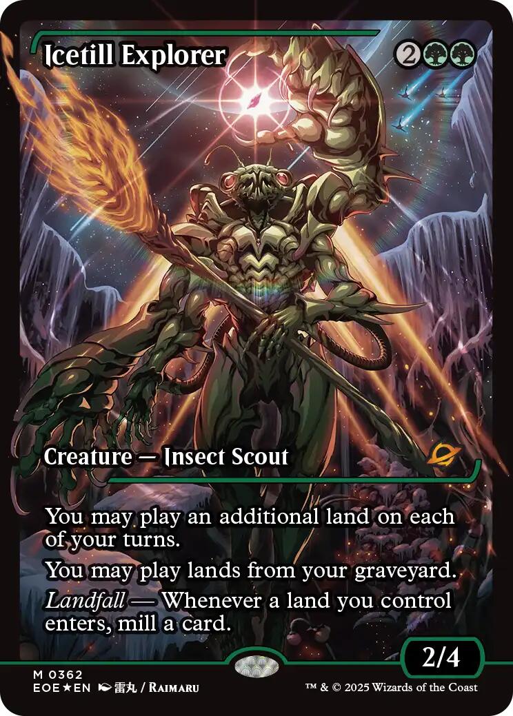 Icetill Explorer (Showcase) [Edge of Eternities] | Cracking-Singles