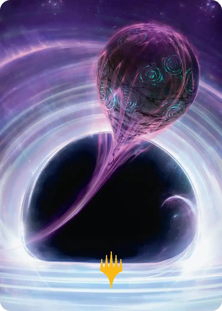 Susur Secundi, Void Altar Art Card (Gold-Stamped Planeswalker Symbol) [Edge of Eternities Art Series] | Cracking-Singles
