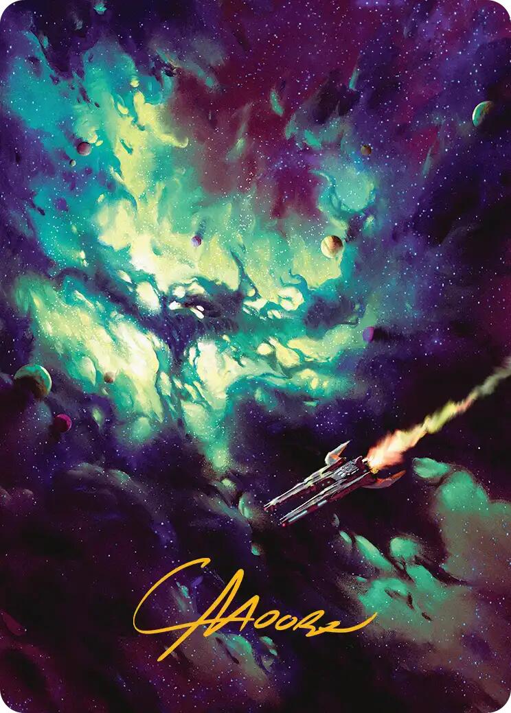 Blinkmoth Nexus Art Card (Gold-Stamped Signature) [Edge of Eternities Art Series] | Cracking-Singles
