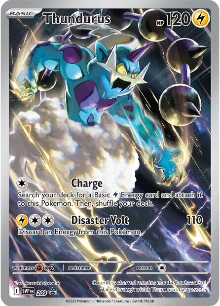 Thundurus (209) [Scarlet & Violet: Black Star Promos] | Cracking-Singles