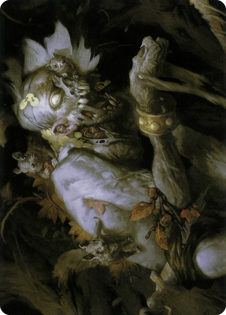 Nested Shambler Art Card [Modern Horizons 2 Art Series] | Cracking-Singles