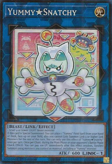 YummySnatchy (CR) [JUSH-EN022] Collector's Rare | Cracking-Singles