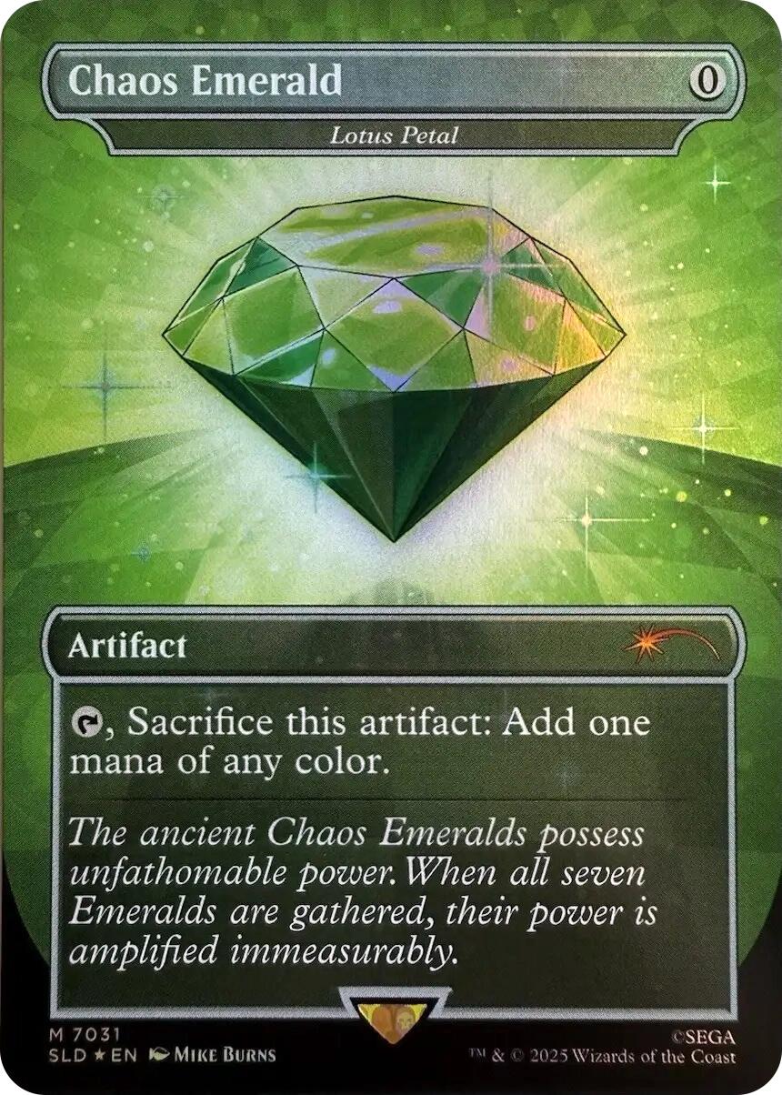 Chaos Emerald - Lotus Petal (7031) [Secret Lair Drop Series] | Cracking-Singles