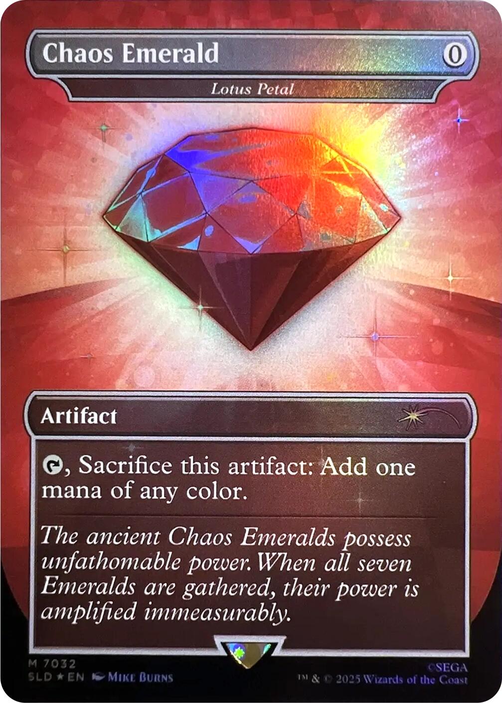 Chaos Emerald - Lotus Petal (7032) [Secret Lair Drop Series] | Cracking-Singles