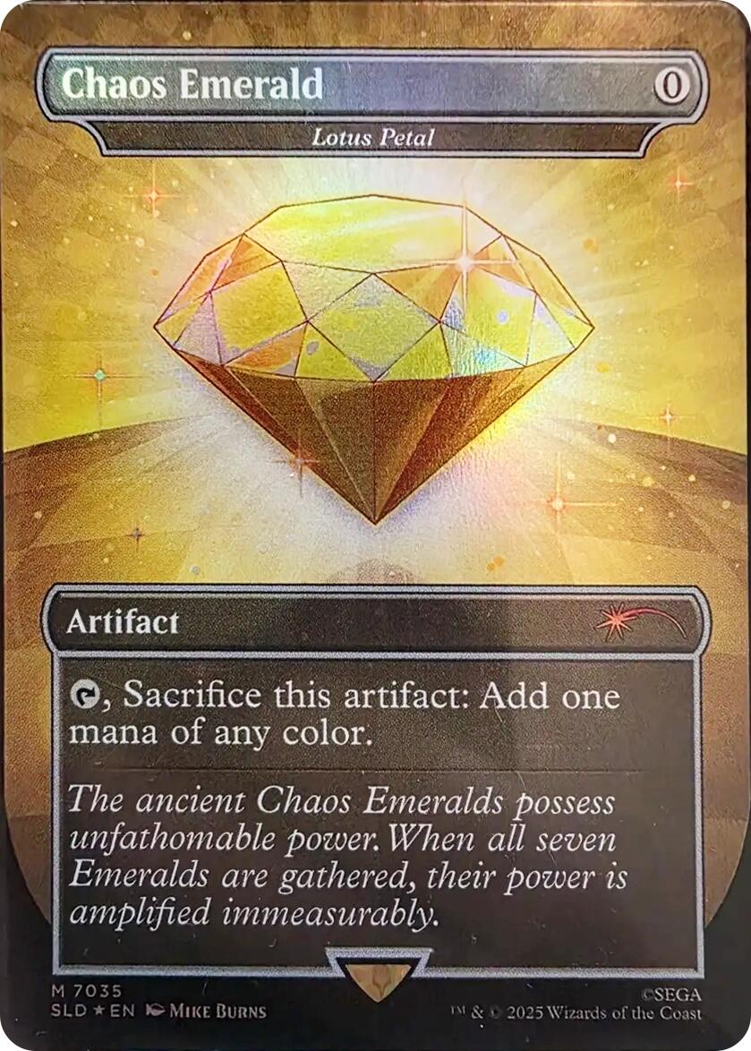 Chaos Emerald - Lotus Petal (7035) [Secret Lair Drop Series] | Cracking-Singles