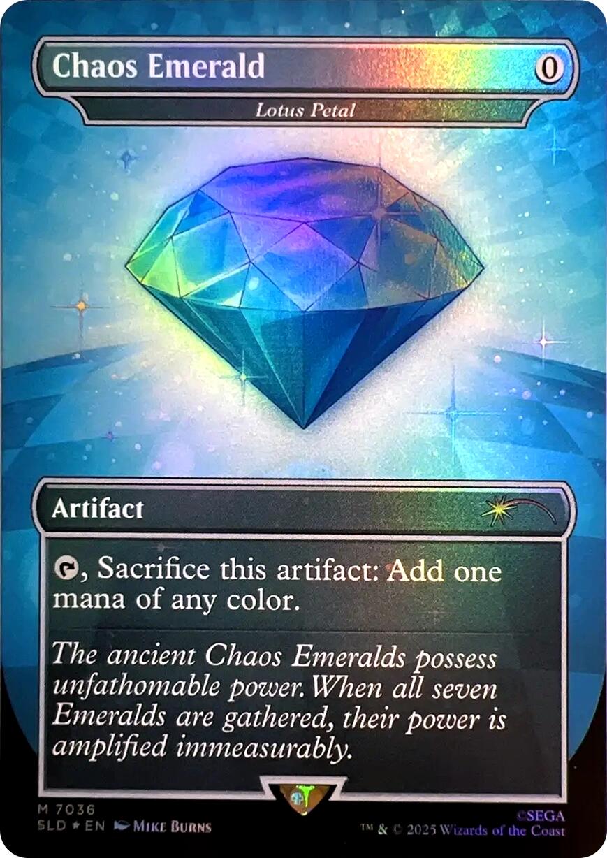 Chaos Emerald - Lotus Petal (7036) [Secret Lair Drop Series] | Cracking-Singles
