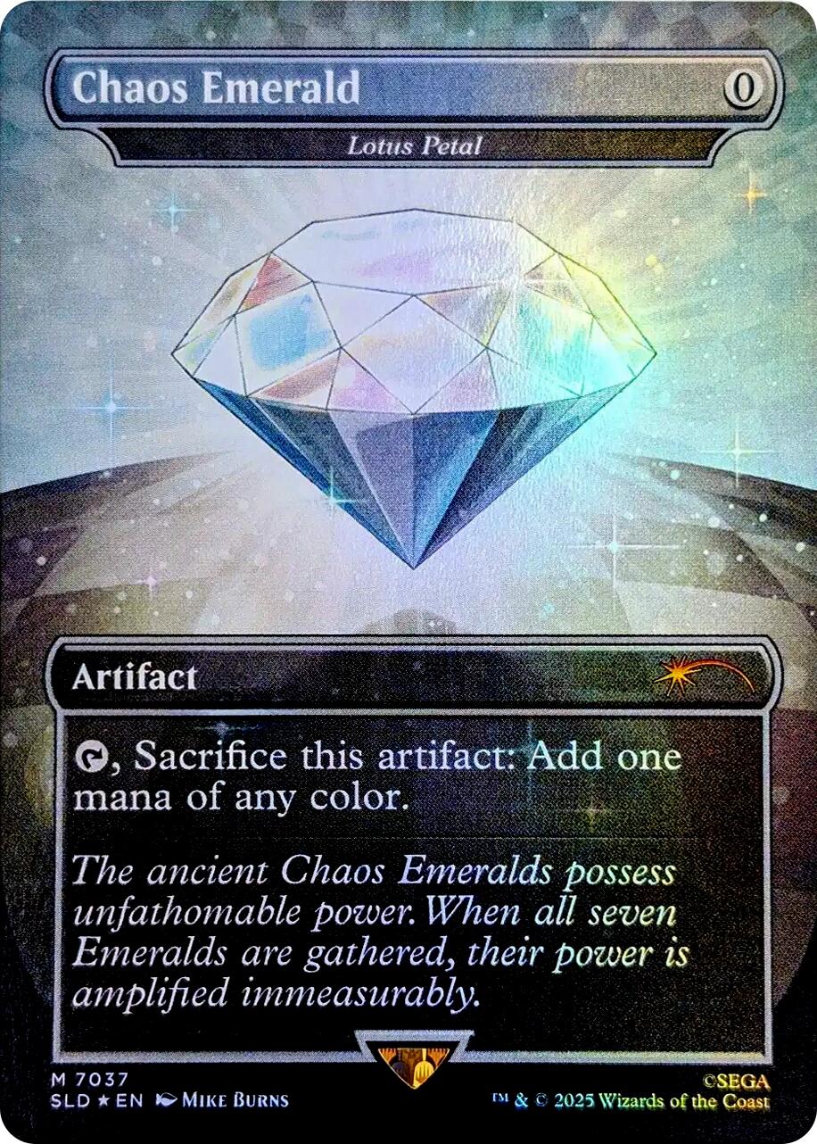 Chaos Emerald - Lotus Petal (7037) [Secret Lair Drop Series] | Cracking-Singles
