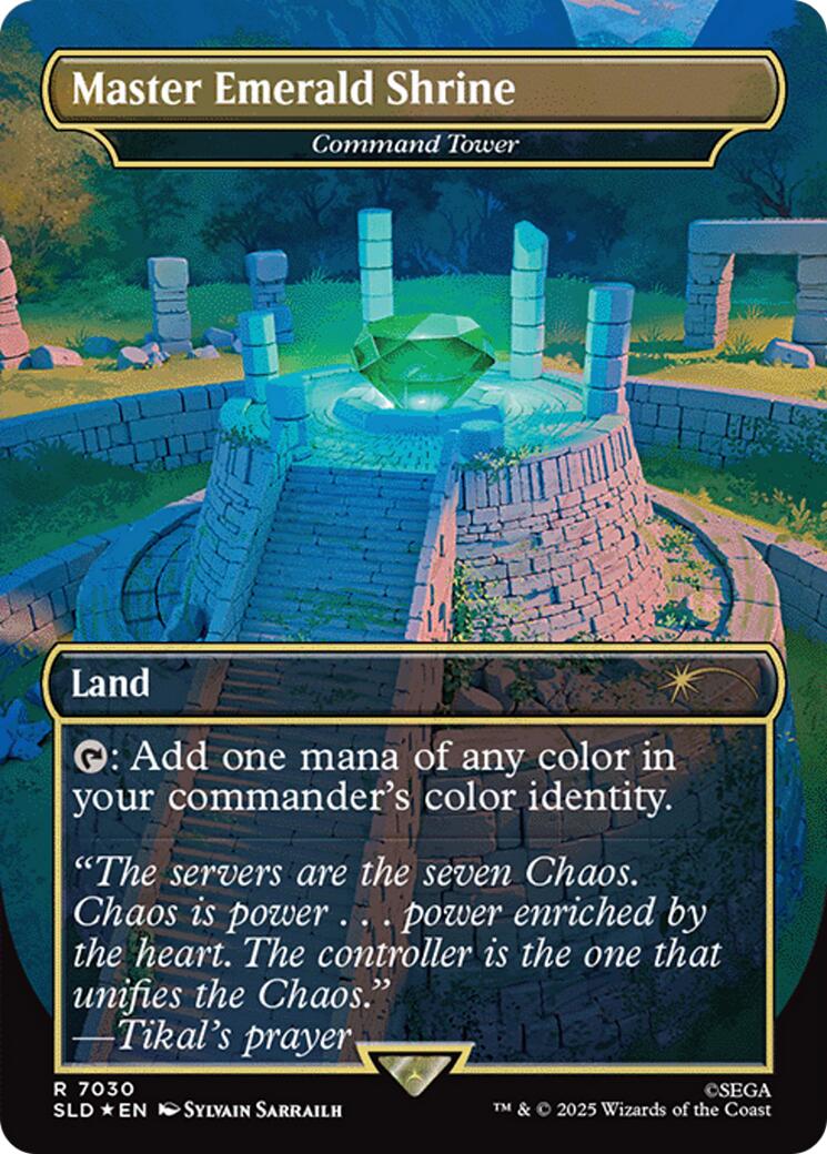 Master Emerald Shrine - Command Tower (7030) [Secret Lair Drop Series] | Cracking-Singles