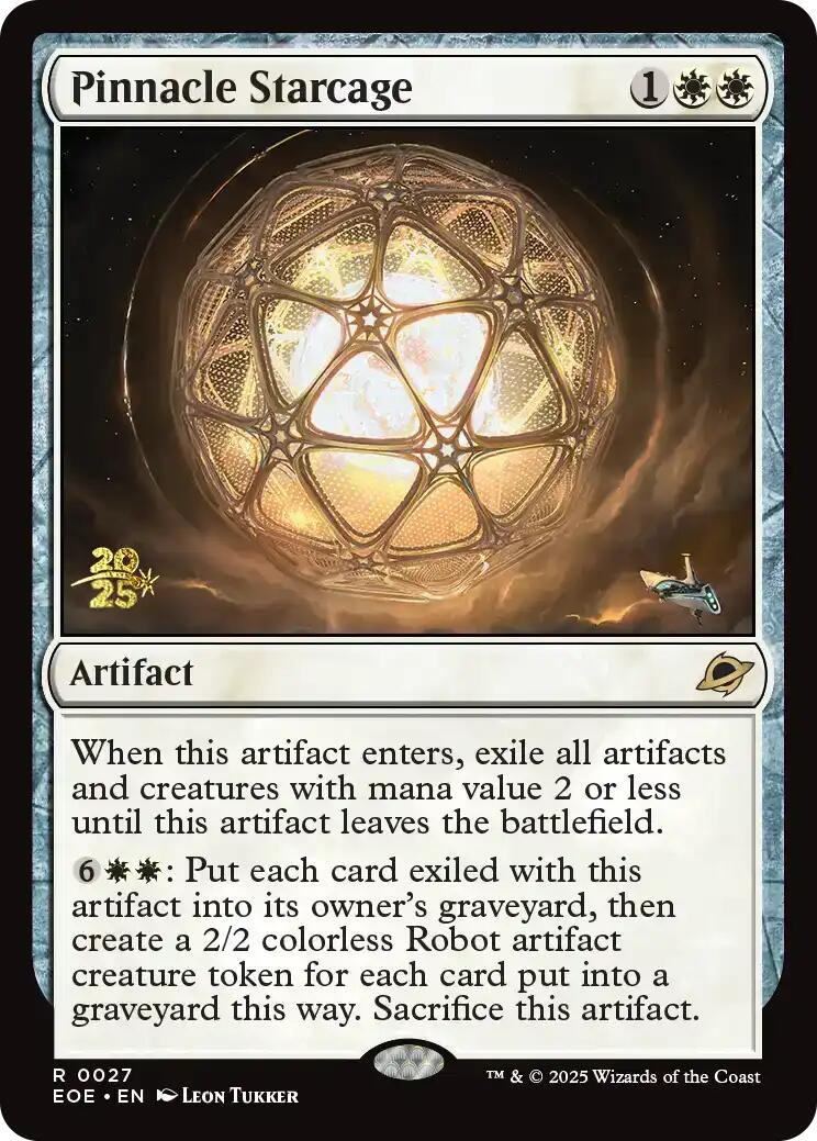 Pinnacle Starcage [Edge of Eternities Prerelease Promos] | Cracking-Singles