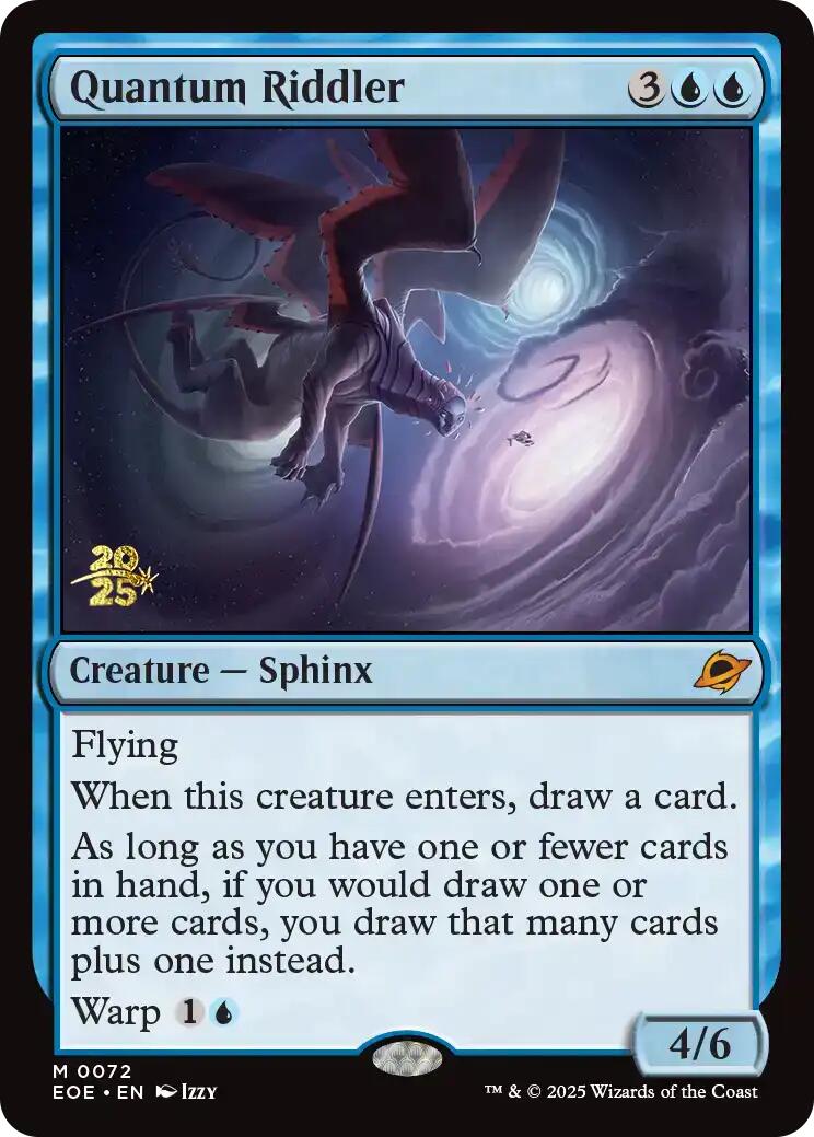Quantum Riddler [Edge of Eternities Prerelease Promos] | Cracking-Singles
