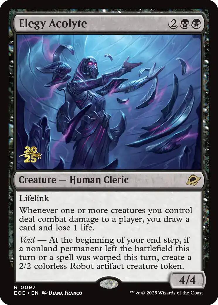 Elegy Acolyte [Edge of Eternities Prerelease Promos] | Cracking-Singles