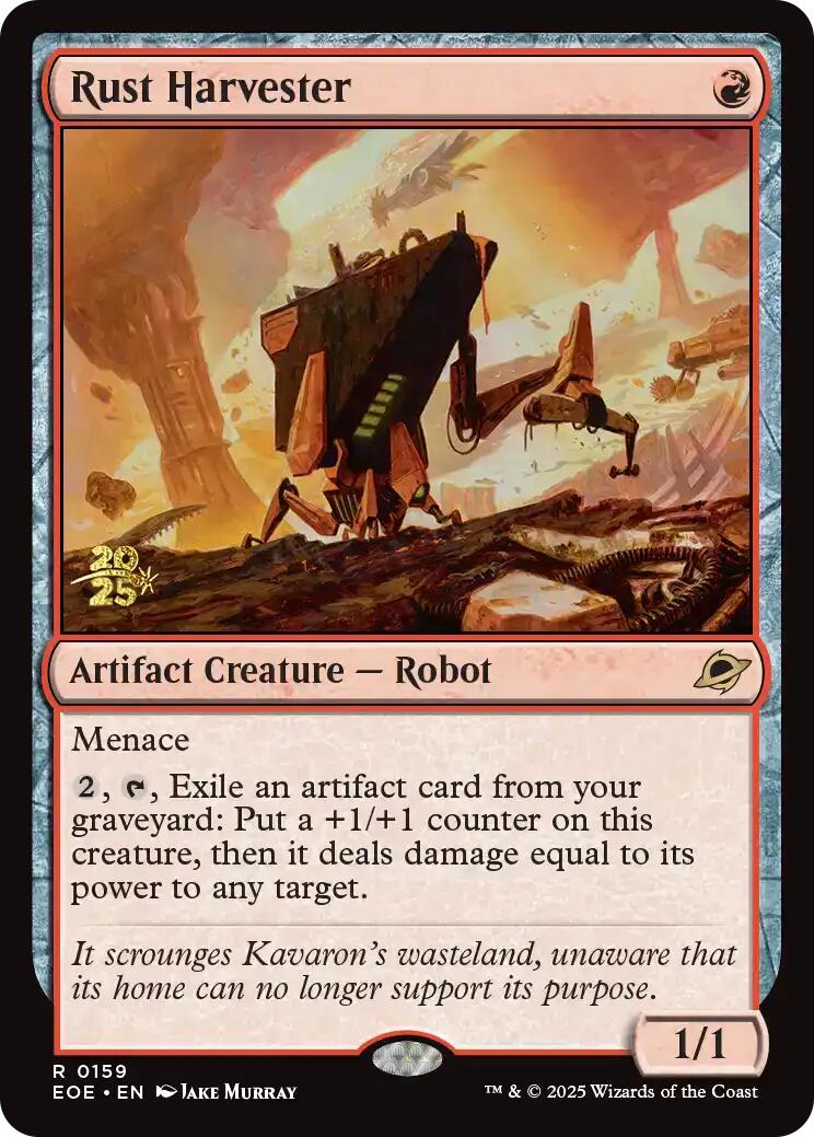 Rust Harvester [Edge of Eternities Prerelease Promos] | Cracking-Singles