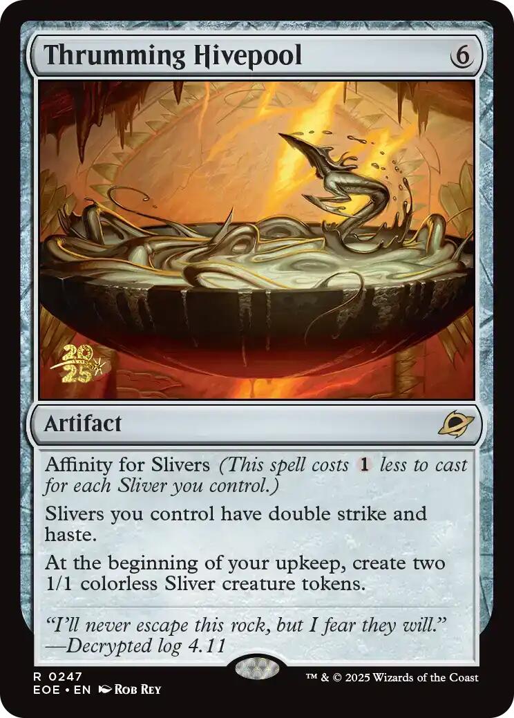 Thrumming Hivepool [Edge of Eternities Prerelease Promos] | Cracking-Singles