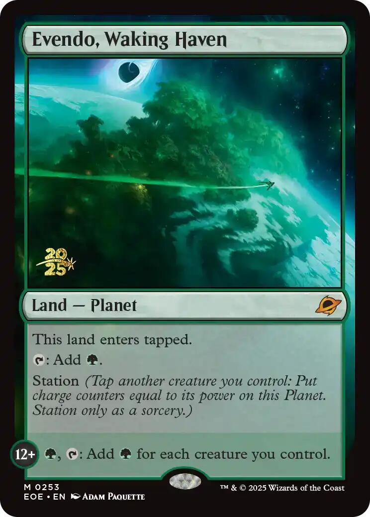 Evendo, Waking Haven [Edge of Eternities Prerelease Promos] | Cracking-Singles