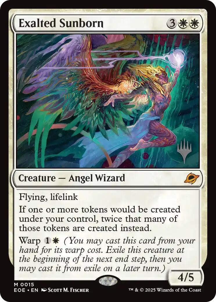 Exalted Sunborn [Edge of Eternities Promo Pack] | Cracking-Singles