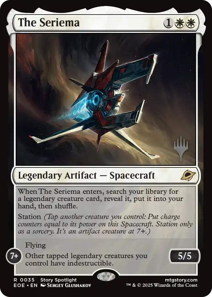 The Seriema (Promo Pack) [Edge of Eternities Promo Pack] | Cracking-Singles